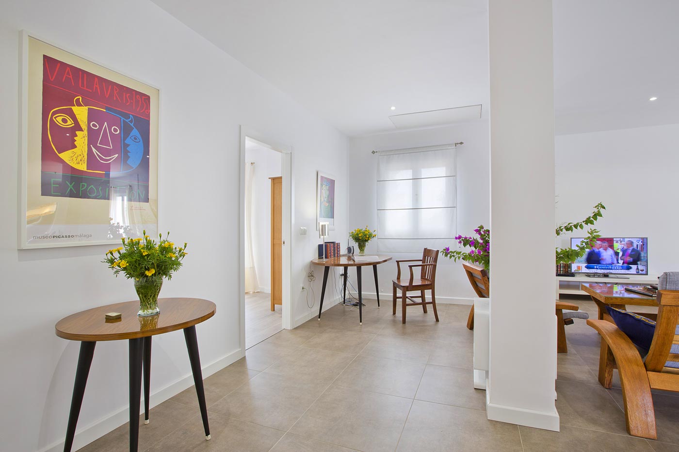 Somewhat modern in style